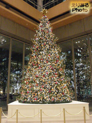 2012年丸ビルクリスマスツリー